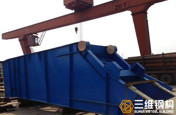 冶矿设备钢结构加工--三维钢构