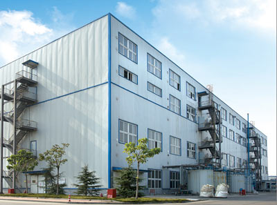 济南圣泉多高层钢结构加工车间